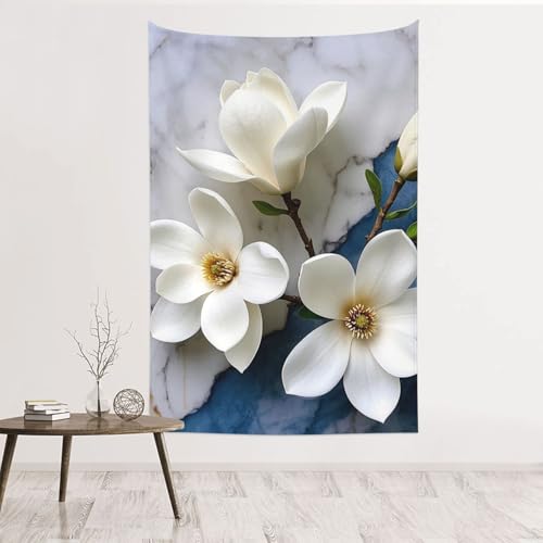 Tapisserie murale magnolia pour créer un cocon de douceur chez soi