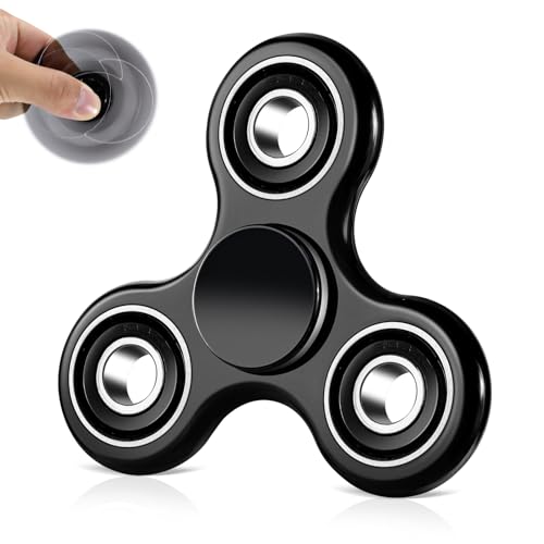 PONSU Fidget Spinner Toy 1 Pack, Sensory Fidget Toys for Kids Adults, Anxiety Stress Relief Fidget Spinners for ADHD Autism, Christmas Stocking...