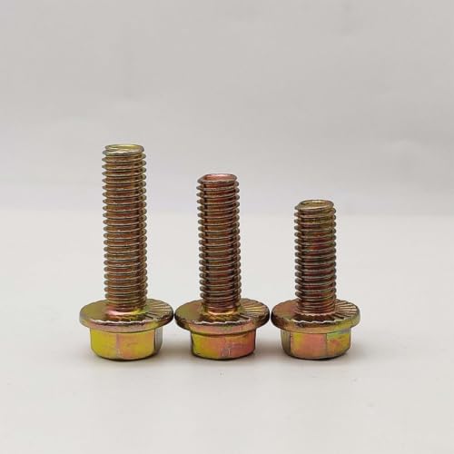 Tornillos hexagonales M5 a M8 con brida antideslizante para un montaje seguro de muebles 6