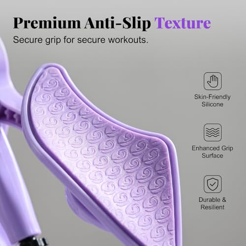 Image of Pelvic Floor Exercise Device for Men Women, Inner Thigh Trainer Leg Workout Equipment, Compact Portable Inner Thigh Exerciser for Home Office, Real Muscle Strength