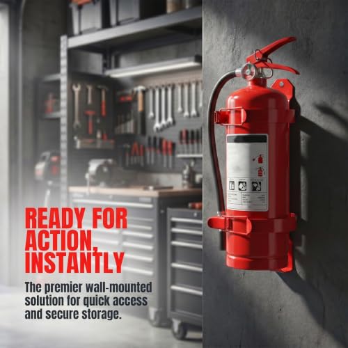 Soporte universal para equipos de extinción de incendios GALPADA regulable para vehículo 6