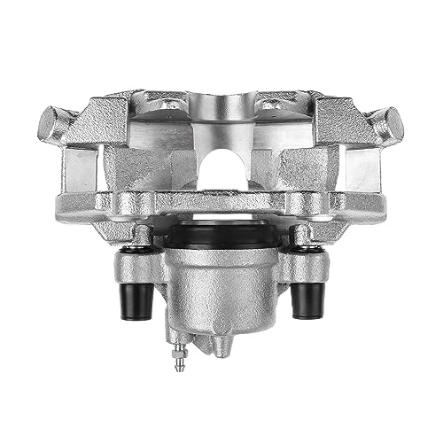 Image of Detroit Axle - 2.0L Front Right Brake Caliper for 2004 Mazda 3, Passenger | Side Disc Brake Caliper w /Bracket Replacement