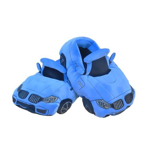 Car Shape Plush Slippers