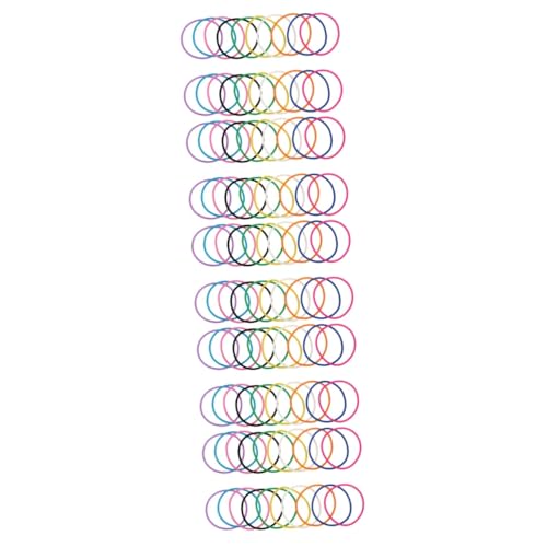 Bracelets silicone colorés lot multicolore élastique unisexe kombiuda