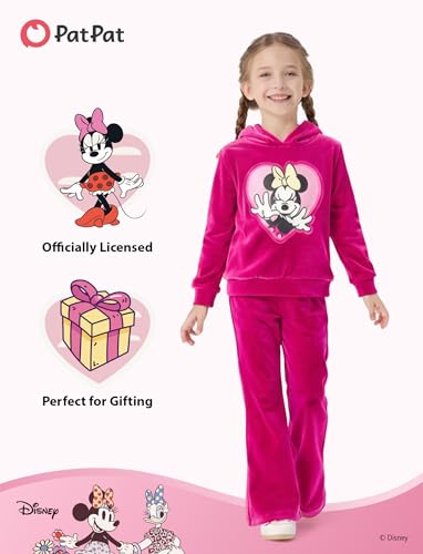 Image of Disney Girls Outfits Long Sleeve Knot Front Shirt Flare Pants 2PC Clothes