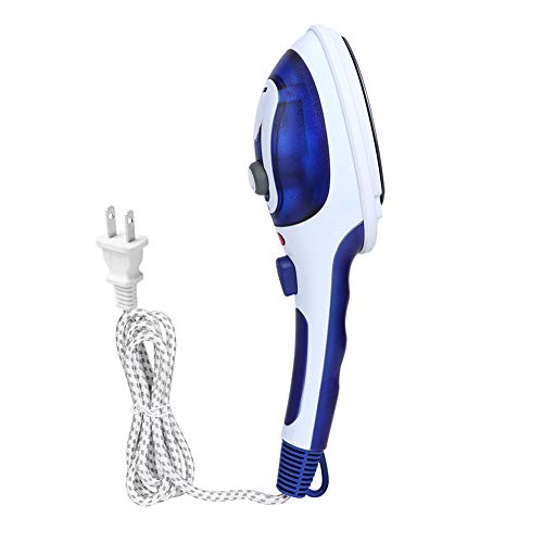 Portable Electric Garment Steamer Clothes Wrinkle Remover Tool for Travel, Lightweight and Compact (US Plug 110V)
