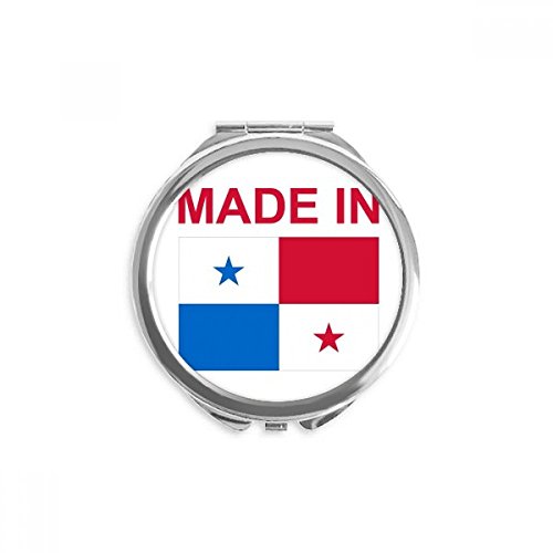Miroir de poche Panama rond et pliable de 2,6 pouces