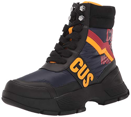 Circus by Sam Edelman Women's Benett Sneaker, Baltic Navy/Black/Retro Red/Amber Yellow, 5.5 M