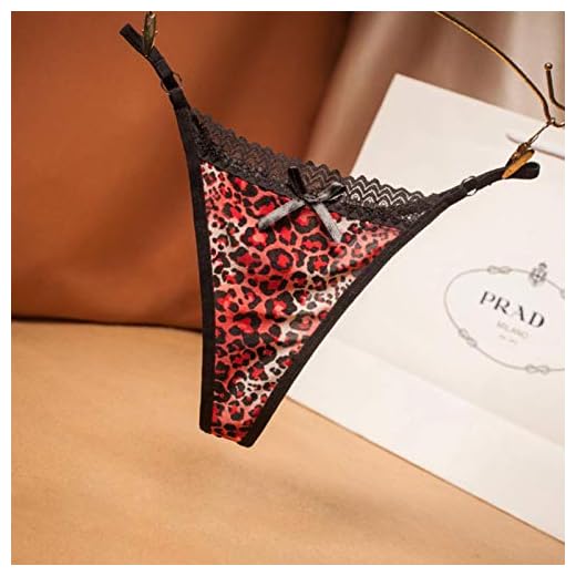 Bragas de Encaje de Leopardo Superior para Mujer, Tanga a la Moda, Tanga Sexy, Ropa Interior Femenina, Tanga de Tiro bajo, lencería para Mujer