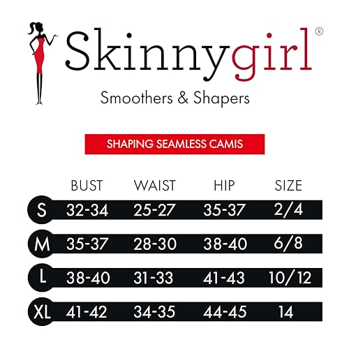 Image of Skinnygirl Women's Scoop Neck Seamless Shaping Camisole, 3-Pack