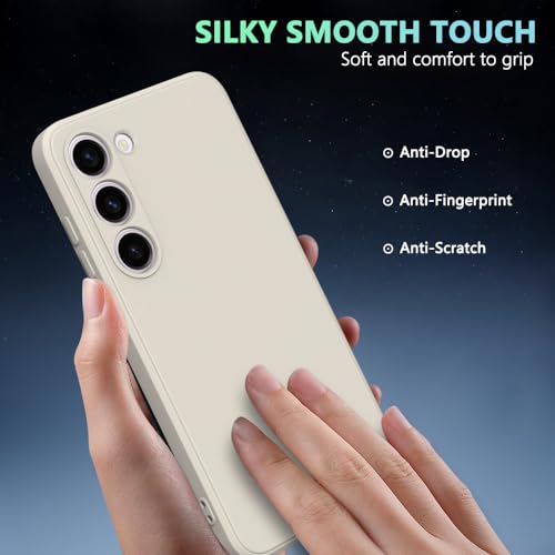 Image of for Samsung Galaxy S25 Plus Case White, Scratch Resistant with Soft Touch, Slim Thin Phone Cover for Samsung Galaxy S25 Plus