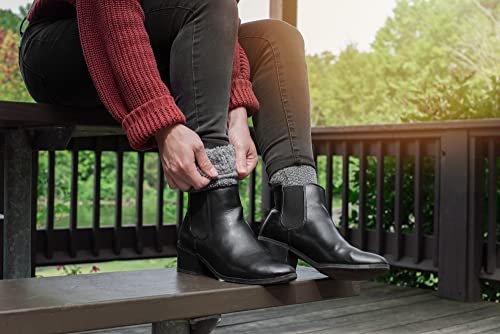 Alpaca Wool Socks for Men & Women - Heavyweight Extra Thick Warm Therma Crew Winter Outdoor Hunting Boot Socks2