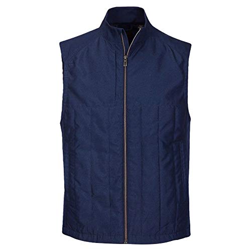 Image of Greg Norman mens Crescent Quilted Full-zip Vest