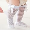 XBFOCNH 2 paia Calze da Donna Bimba,Calzini alti al Ginocchio Bambina Calzini,Morbidi e rispettosi della pelle, Adatto a bambini e neonati #2