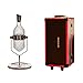 Karafka do czerwonego wina Gyro Tumbler Karafka stojący typ dozownik do wina szlachetny i luksusowy z pokrywką i opakowaniem prezent na wino