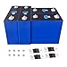 YLUFAYI 3.2v 280AH LiFePO4 Grade A Battery Cells - 80000-10000 Deep Cycle Lithium Replacement Batteries for Solar Systems, Cars, RVs, Boats(4PCS)