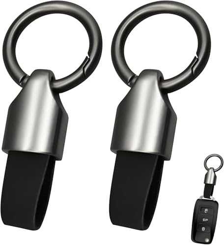 ZYHSLZ 2 Piezas Llavero para Auto para Hombre, Llaveros...