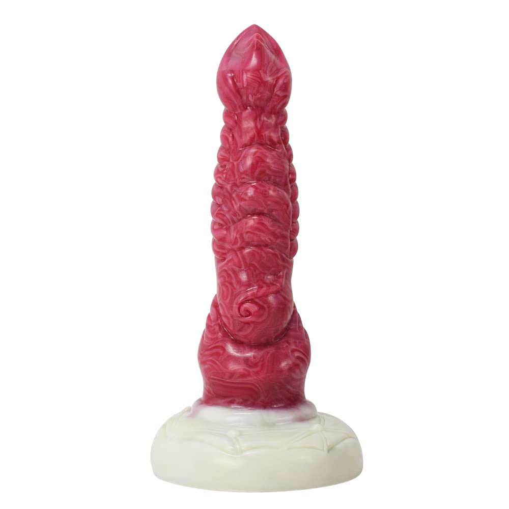 BeHorny Dildo Sex Toy, Liquid Silicone Fantasy Dildo with Suction Cup