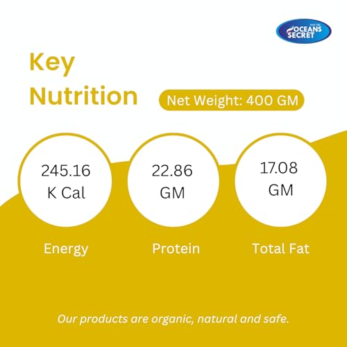 Image of Ocean Secrets | Canned Tuna Fish | Balanced Nutrition | Heart Healthy | Tuna in Sunflower Oil | Premium Cuts Ready to Eat | 400gm | Pack of 4
