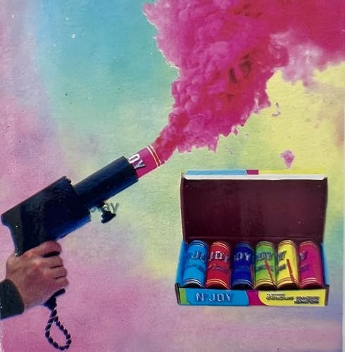 Jaicraftpur Handheld Pyro Party Gun Only Use for Holding Cold Pyro Cartage Use for Holi Party Functions, Events, Celebrations Etc. (Batteries & Pyros Not Included)