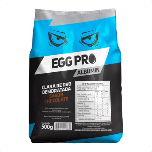 Netto Alimentos - Albumina Desidratada 500g Sabor Chocolate - Proteína Pura