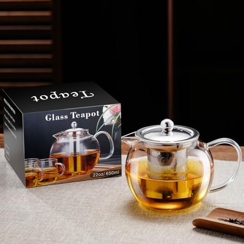 Paracity Glass Teapot Stovetop 22 Oz/650Ml thumb #5