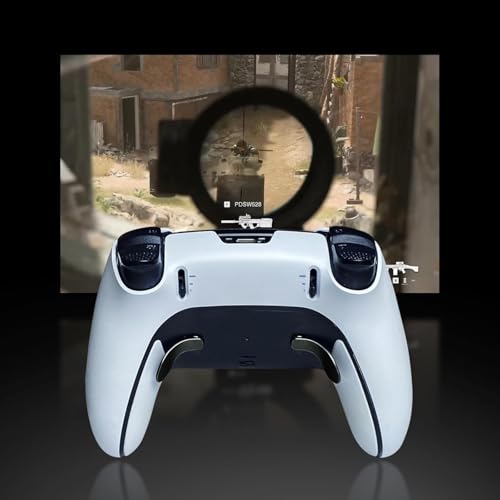 Image of Metal Back Paddles for PS5 Edge Controller, 4PCS Back Buttons for PS5 Dual Sense Edge Game Controller, Paddles Trigger Buttons Replacement Accessories(Black)