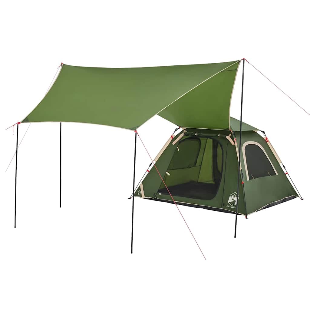Genérico Tienda de campaña iglú 4 Personas Apertura rápida Verde,Deportes,Actividades al Aire Libre,Camping y Senderismo,Tiendas de campaña-4004143