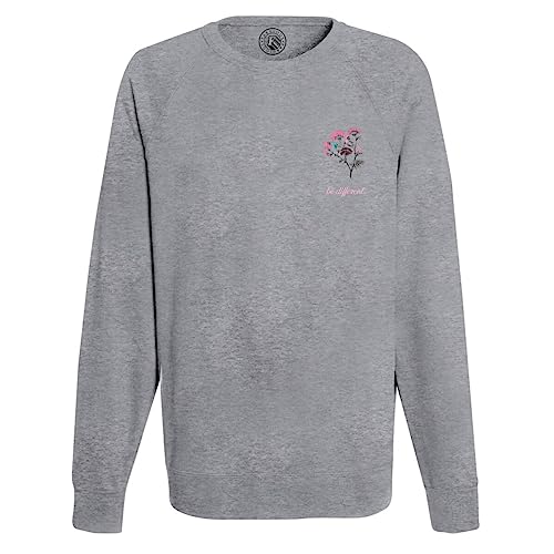 Sweat Shirt Homme Be Different Fleurs d'Oeillets contre la monotonie du style