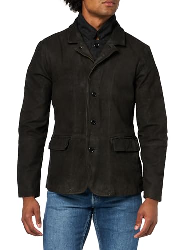 Men's Survey Leather Blazer