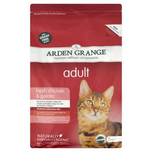 Image of Arden Grange Adult Chicken Dry Cat Food 2kg