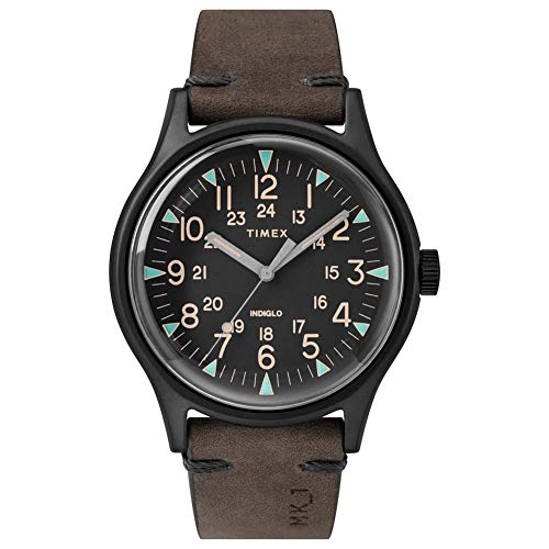 Timex HerrenArmbanduhr Analog Quarz Leder TW2R96900