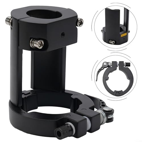Abrazadera de base de poste plegable Xiaomi Pro roja para scooter 7