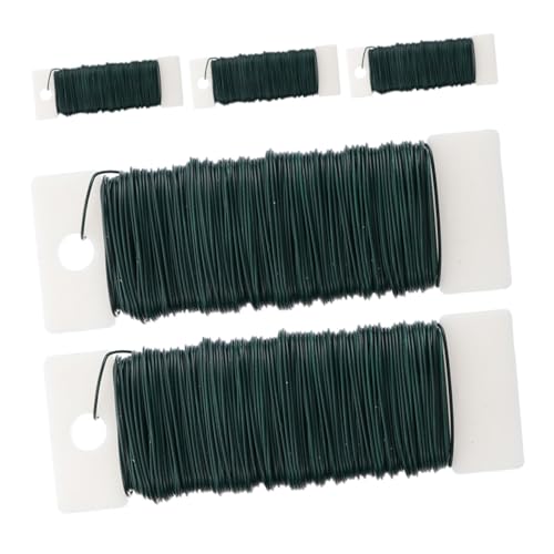 Fil de fer floral vert pour plantes jardin et loisirs créatifs