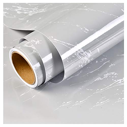 Papel pintado autoadhesivo para muebles de cocina vinilo adhesivo gris 60cm 2