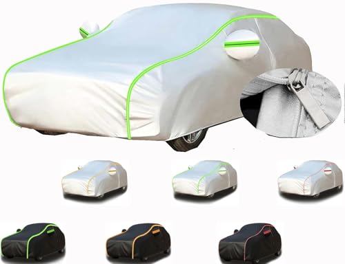 HLLZZPDCO Funda para Coche para Exterior Resistente al Agua y al Granizo, protección Total, Suave, Cuerda Resistente al Viento y Bolsa de Almacenamiento, para Horizon Concept EV(F,forConcept)