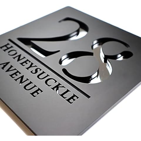 K Smart Sign Bellissima S1 3D House Sign Cover