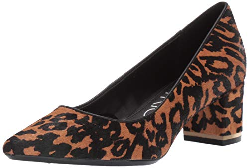 Calvin Klein Womens Nita Natural Haircalf 8 M