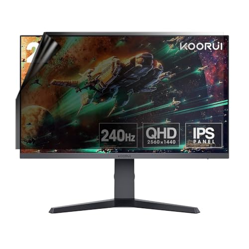celicious Privacy Lite 2-Way Anti-Glare Anti-Spy Filter Screen Protector Film Compatible with Koorui Monitor 27E3QK
