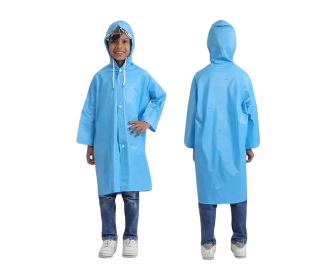 Image of VKG Boys & Girls 100% waterproof Unisex Rainwear /Raincoat for kids PO1