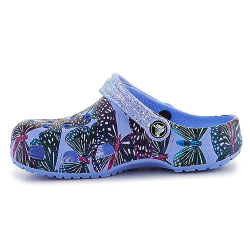 Image of crocs Unisex Kids Classic Butterfly Clog K MnJy /Mlt
