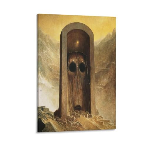 Impression sur toile Untitled 8 Beksinski pour sublimer le salon et la chambre