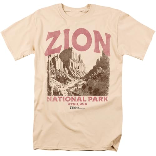 Zion National Park Vintage Unisex Adult T Shirt
