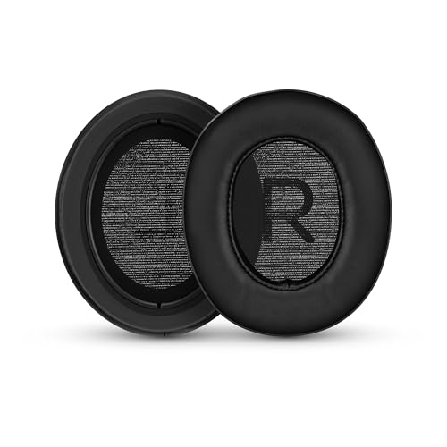 Image of Replacement Earpads for Sennheiser Momentum 3 Wireless Headphones. Soft PU Leather, Memory Foam for Extra Comfort, Easy Installation Cushion Ear Pads, by Brainwavz (Black)