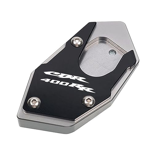Béquille latérale CBR400R plaque support extension contre chute moto 22-23