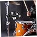 UPKOCH Convenient Hihat Tambourine for Drum Easy Installation Percussion Instrument Musical Tambourine for Various Genres and Enhanced Sound Quality