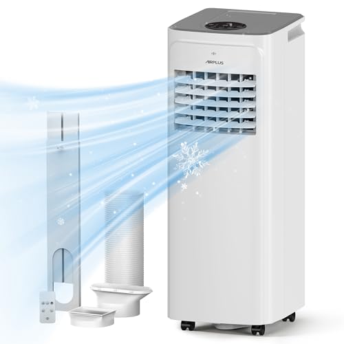 AIRPLUS 2026 Upgraded Portable Air Conditioner 12000 BTU with Heat, 4-in-1 AC Unit, Cooling & Heating for up to 700 Sq.Ft., Dehumidifier and Fan Mode, Remote Control, 24-Hour Timer, Automatic Defrost by AIRPLUS - Image 2