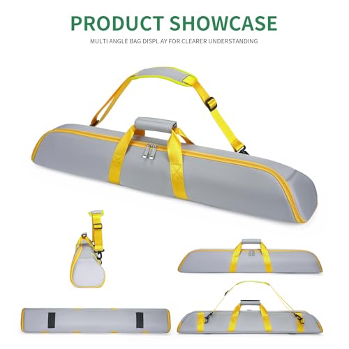 FSCXOIA Pool Cue Case 3x4 Pool Stick Bag with Backpack Straps Soft Billiard Cue Carrying Case with Adjustable Straps Strap, Billiard Stick Case Holds 3 Butts 4 Shafts and Billiards Accessories