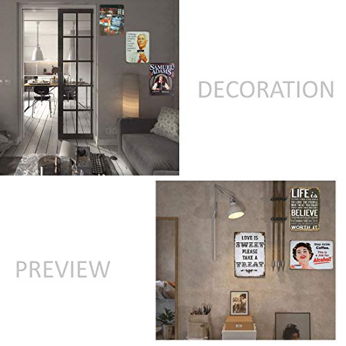 Uoopai Beer Metal Poster Tin Sign Of Blue Moon Art Wall Painting Pub Bar Wall Decor Plaque #TOP5