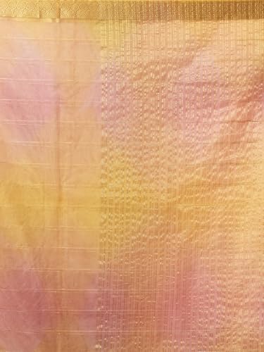 Image of Satrani Women's Woven Organza Saree